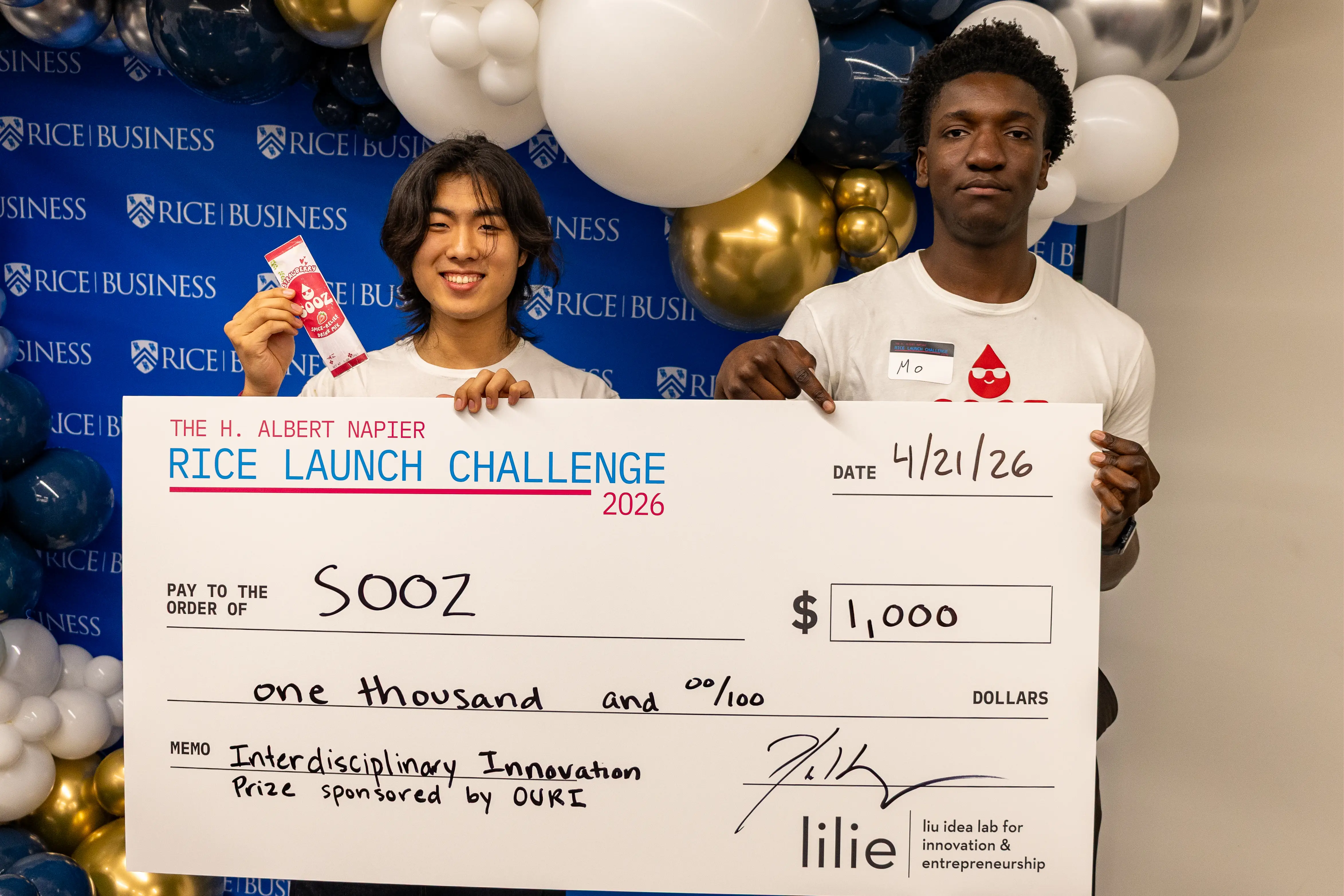 Risus and Mo, Sooz co-founders